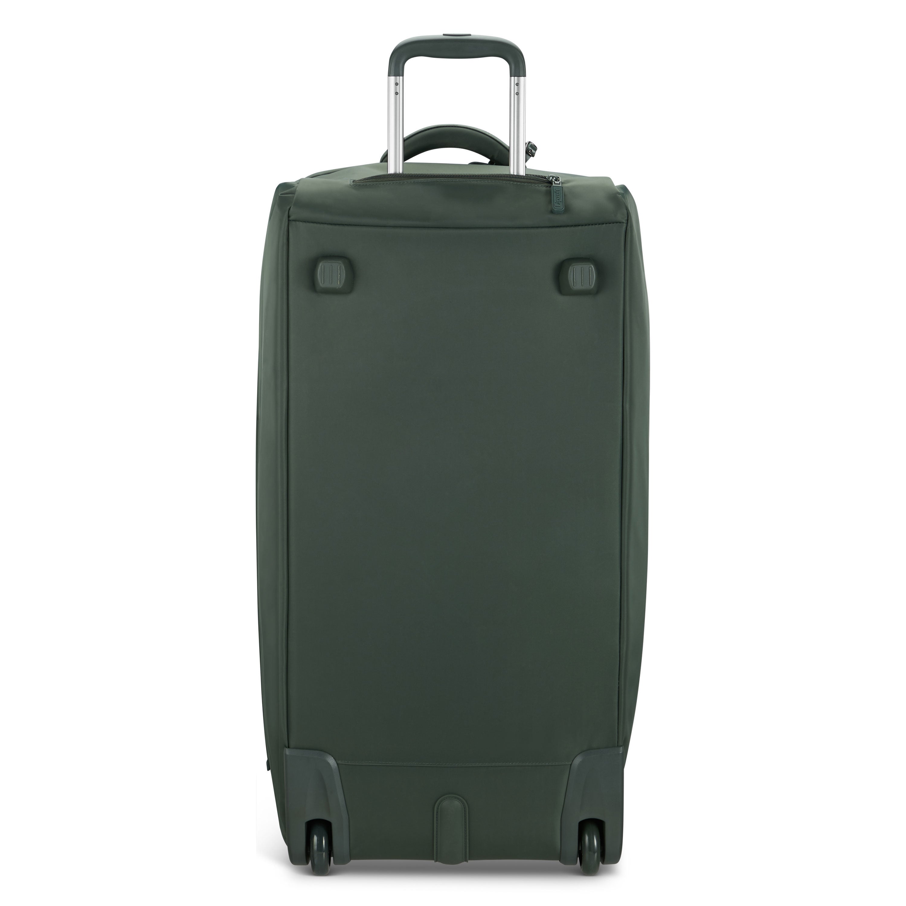 Lipault Foldable Plume Wheeled Duffel, Khaki Green, Back Image image number 4